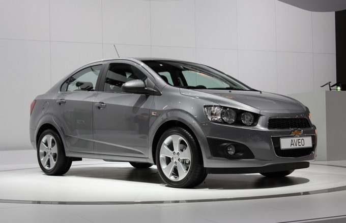 Chevrolet Aveo 2012, первые фото