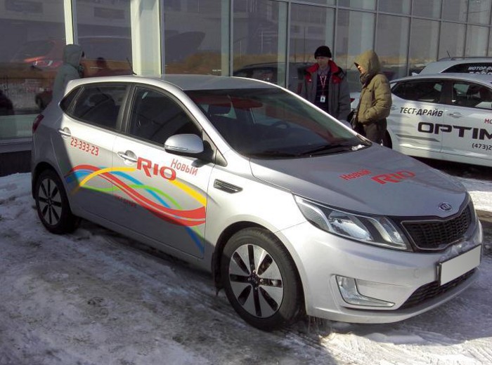 Kia Rio 2012 хэтчбек, фото