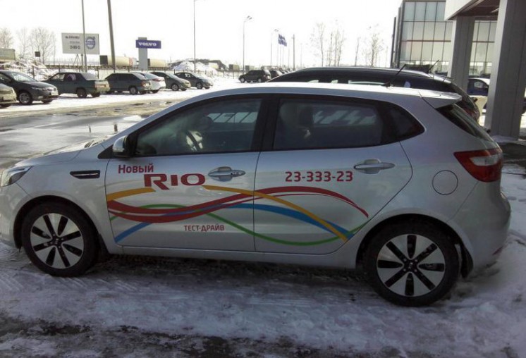 Kia Rio 2012 хэтчбек, фото