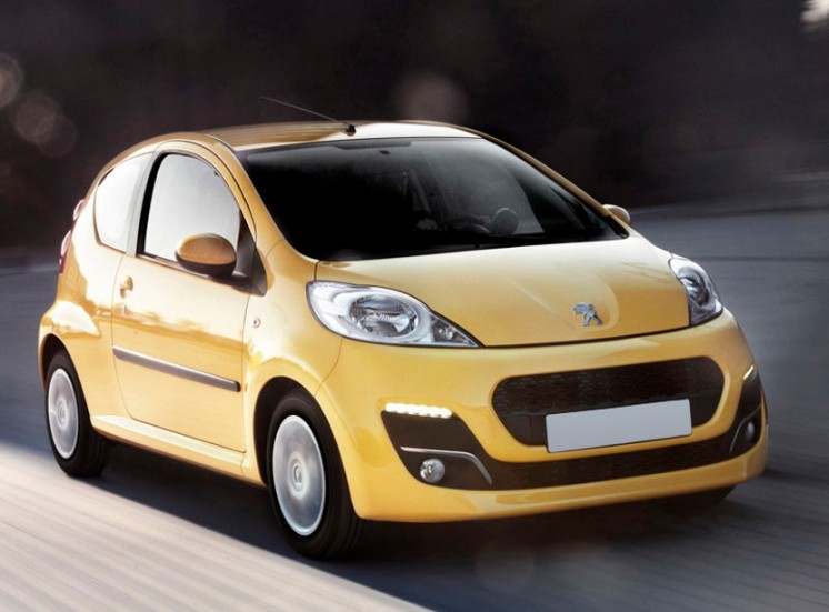 Peugeot 107, 2012 модельного года, фото