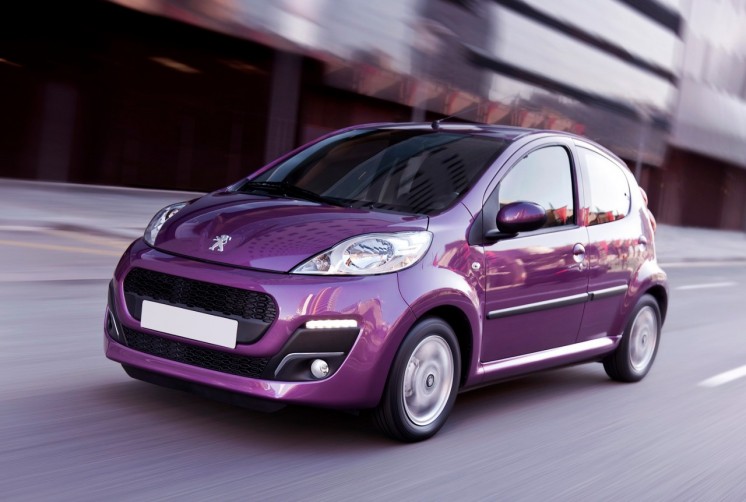 Peugeot 107, 2012 модельного года, фото