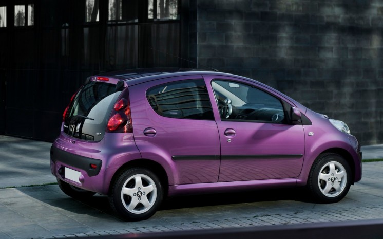 Peugeot 107, 2012 модельного года, фото