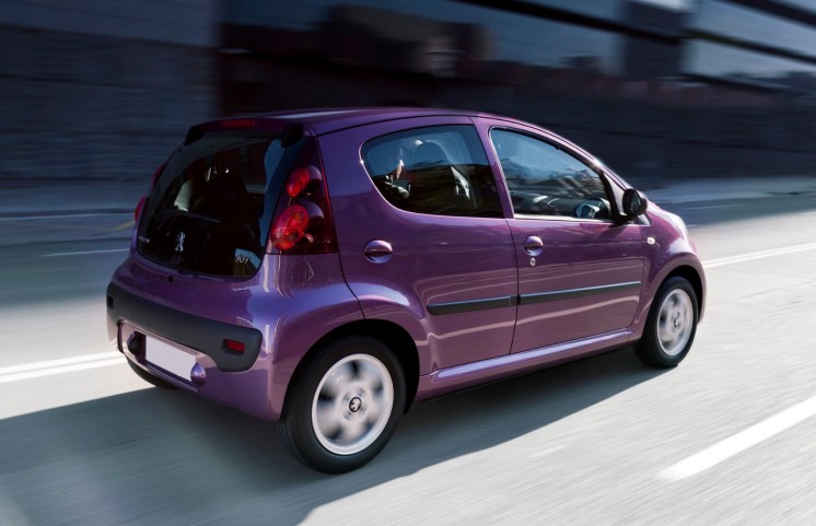 Peugeot 107, 2012 модельного года, фото