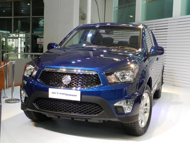 SsangYong Actyon Sports 2012, первые фото и видео