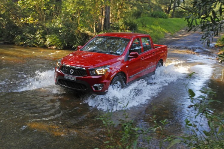 SsangYong Actyon Sports 2012, первые фото и видео