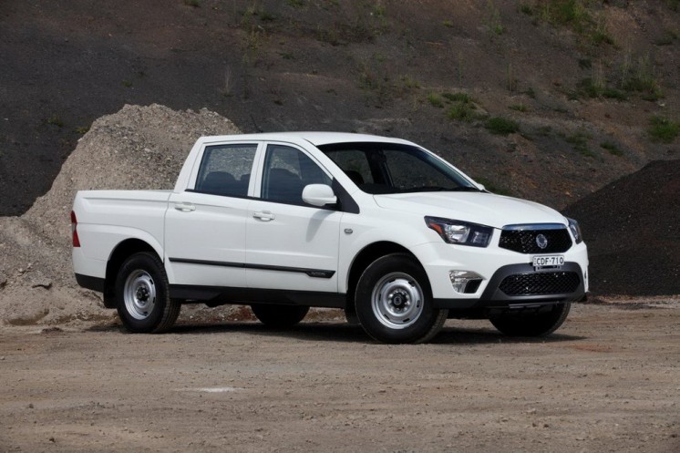 SsangYong Actyon Sports 2012, первые фото и видео