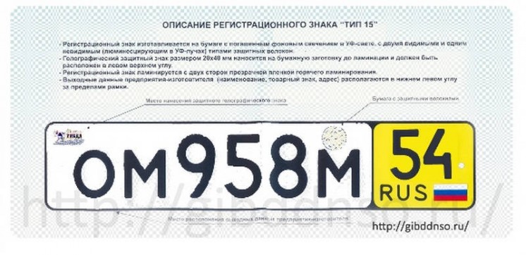 Новые транзитные номера в России