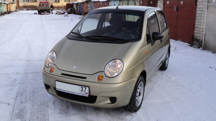 Daewoo Matiz 0.8L 5MT (2011 г.в. 3000 км), фото