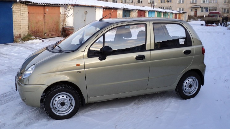 Daewoo Matiz 0.8L 5MT (2011 г.в. 3000 км), фото