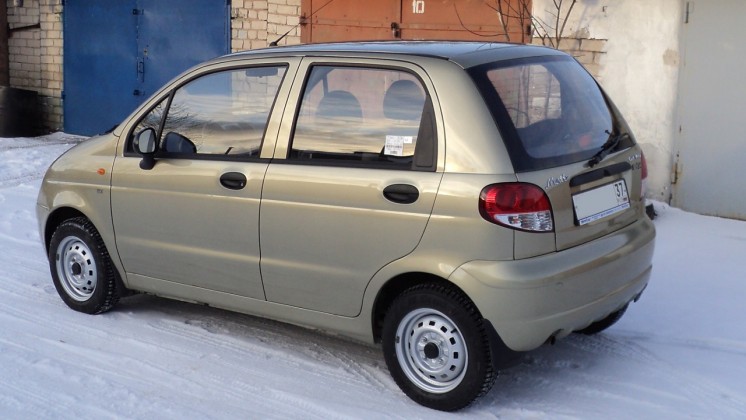 Daewoo Matiz 0.8L 5MT (2011 г.в. 3000 км), фото