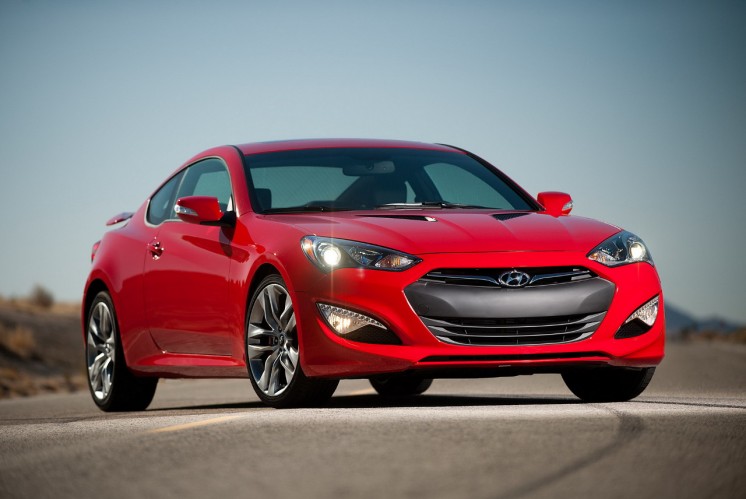 Hyundai Genesis Coupe 2012-го модельного года, первые фото