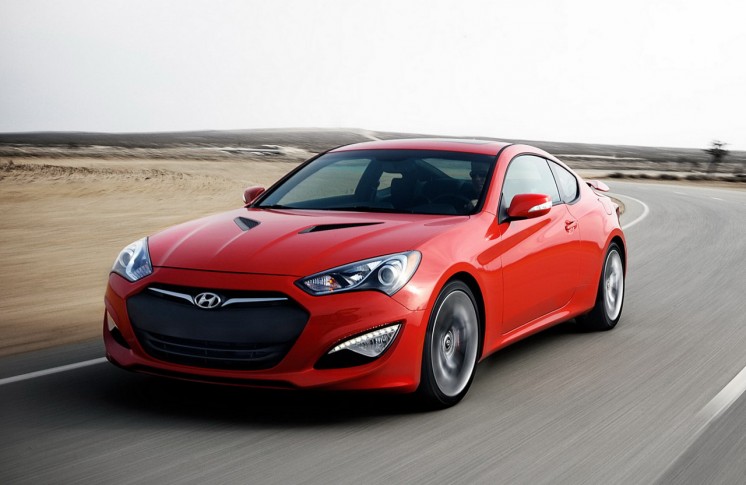 Hyundai Genesis Coupe 2012-го модельного года, первые фото