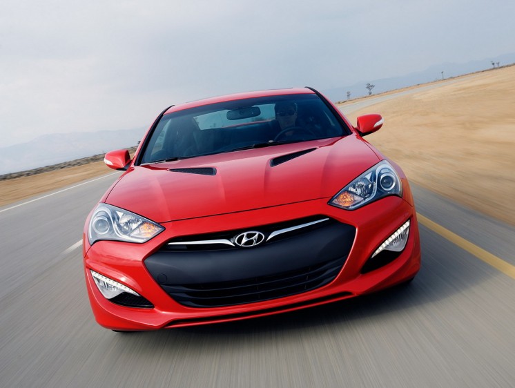 Hyundai Genesis Coupe 2012-го модельного года, первые фото