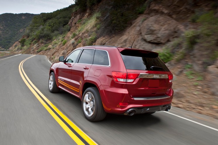 Jeep Grand Cherokee SRT8 2012-го модельного года, первые фото