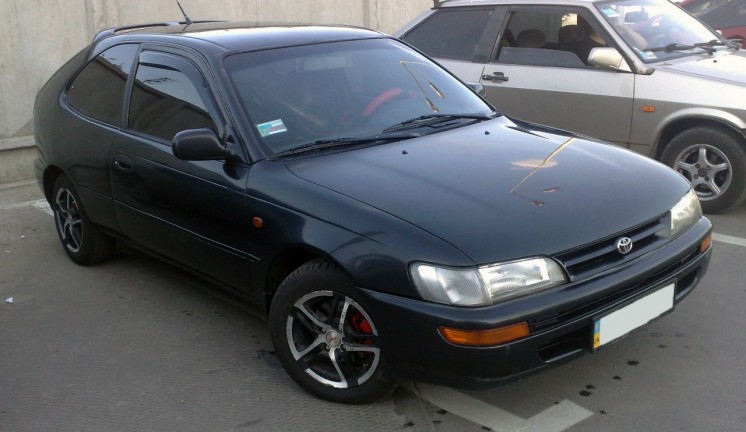 Фото Toyota Corolla 1.6 XLi 5MT (1993 г.в. 363300 км)