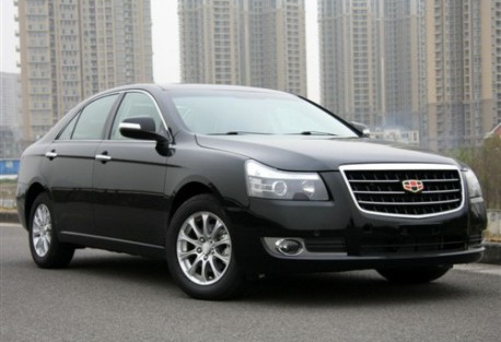 Geely Emgrand EC7 2012-го модельного года, первые фото