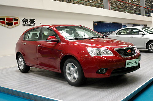 Geely Emgrand EC7 2012-го модельного года, первые фото