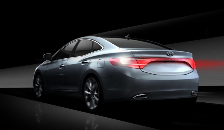 Hyundai Grandeur 2012-го модельного года, первые фото