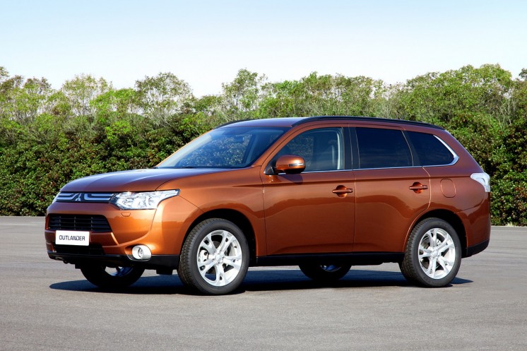 Mitsubishi Outlander 2012-го модельного года, первые фото