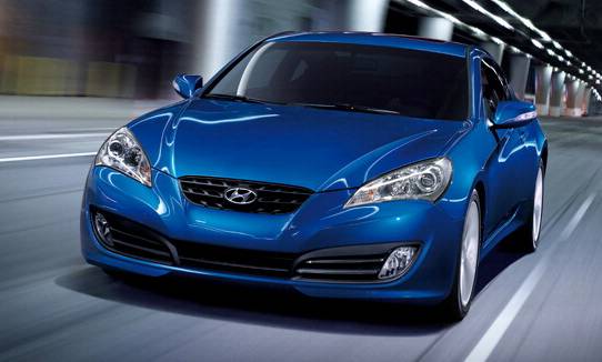 Hyundai Genesis Coupe 2010 - 2011 модельного года