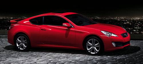 Hyundai Genesis Coupe 2010 - 2011 модельного года