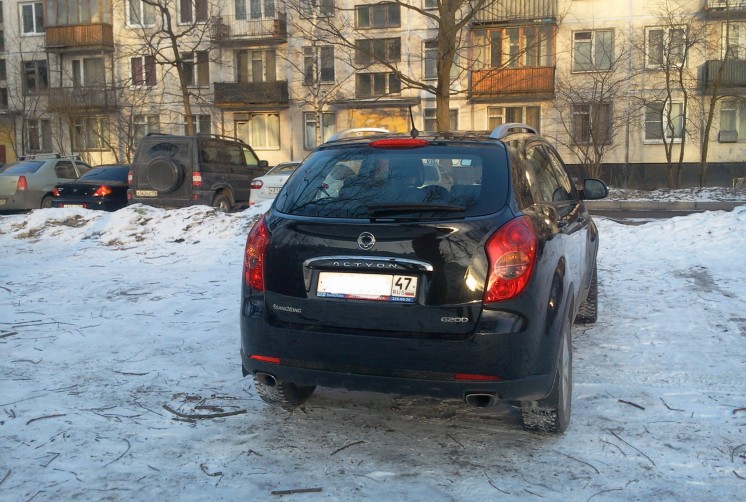 Фото отзыв о SsangYong Actyon 2.0л МКПП 2x4 (2012 г.в., 6000 км)