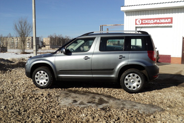 Фото отзыв о Skoda Yeti 1.2 МКП6 (2012 г.в., 2700 км)