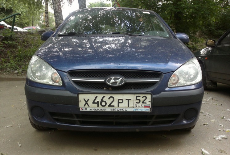 Фото отзыв о Hyundai Getz 1.4л АКПП (2008 г.в., 85000 км)