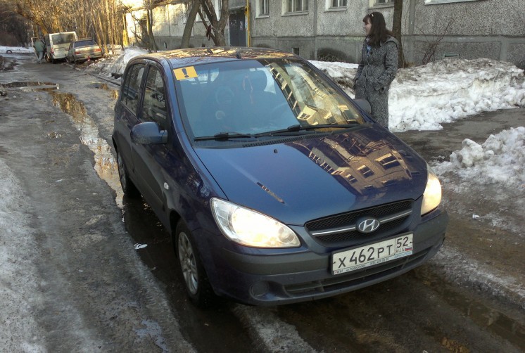 Фото отзыв о Hyundai Getz 1.4л АКПП (2008 г.в., 85000 км)