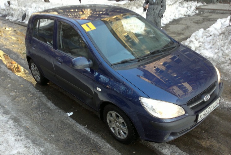 Фото отзыв о Hyundai Getz 1.4л АКПП (2008 г.в., 85000 км)