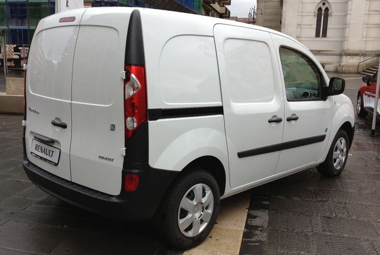 Renault Kangoo Z.E. 2013 - вид сзади