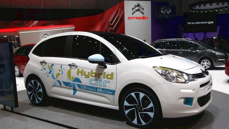 Автомобили с гибридным двигателем - Citroen Hybrid Air