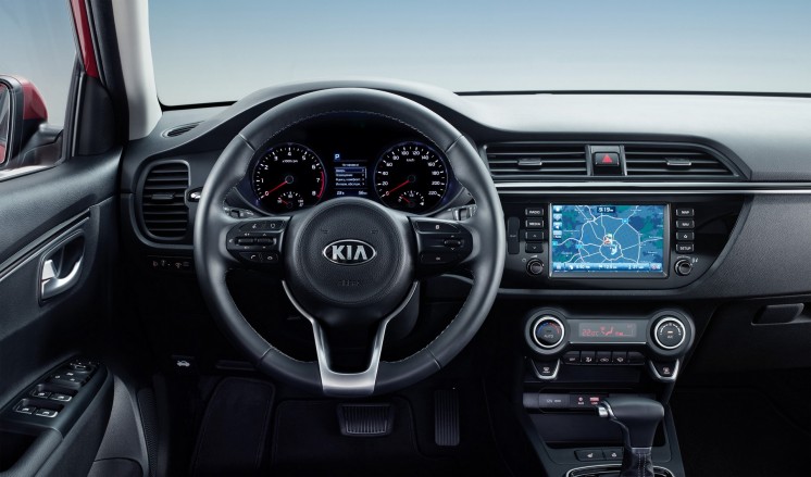 KIA Rio pokolenie 2017 goda. Photo № 14